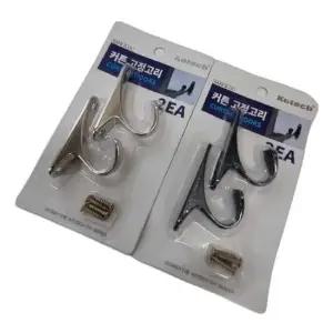 커튼 후사 설치 고리 종류 세트 코텍 고정 클립 봉 방 커튼