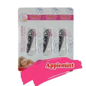 [셀러에이드]홈아트 옆깍이식 애플민트 손톱깍기 3개 애플민