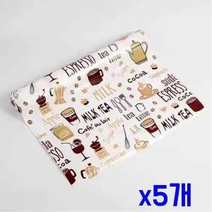 [에이치플러스몰]TBZ 오염방지 주방 다용도 서랍매트(45cmx2m) (레드) x5개