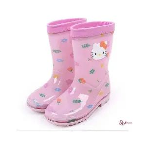 헬로키티 아동 플라워 PVC 갯벌 레인부츠 신발 장화fgh495
