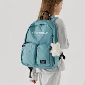 매장정품 COVERNAT 커버낫 경량 나일론 투포켓 백팩 에메날드 CK2500BP30EM 1387071