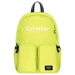 매장정품 COVERNAT 커버낫 경량 나일론 투포켓 백팩 라임 CK2500BP30LI 1387059