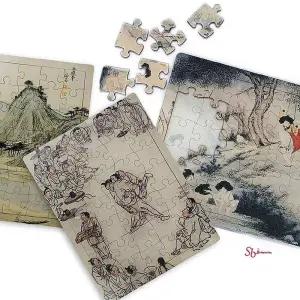 부모님 목재퍼즐 할머니 민화L 매예방선물치 할아버지ghi681