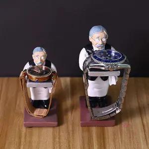 시계거치대 집사 벨보이 백곰 우주인 시계보관함 팬더opq141