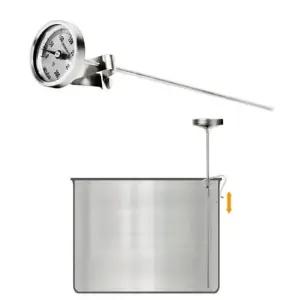 기름온도측정 롱사이즈 업소용 온도계 튀김 기름 요리온도계