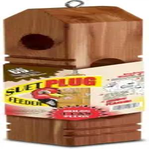 C S 야생 조류 사료 스위트 플러그 우드 피더