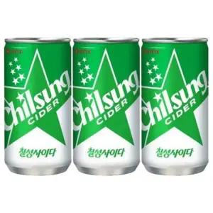 사이다 롯데 칠성사이다 x 60캔 190ml (30캔입x2박스)