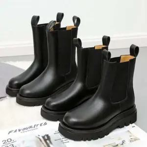 인기상품 여자워커 데일리 밴딩 캐주얼 미들 롱 통굽 부츠 [W99F0EA_260409]