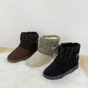 인기상품 여성 니트짜임 따뜻한 털부츠 방한부츠 퍼안감 데일리 [W98DA98_260409]