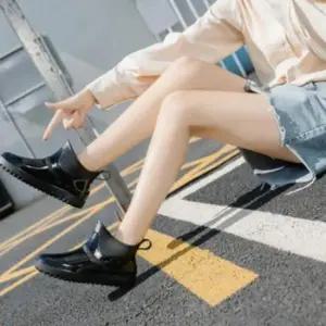 샤르페 장화 부츠 레인 공용 여름 남자 남녀 여자