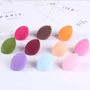 [에스에스_62]컬러 메이크업 물방울 화장 스펀지 묶음 10개