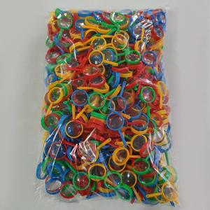 50pcs 아크릴 작은 핸드 돋보기 25mm  읽기 홈 오피스 선물 학습