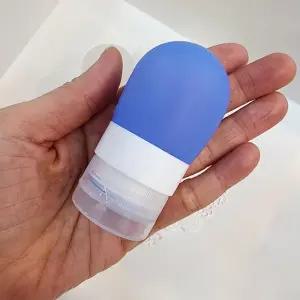 [에스에스_62]수영장 헬스장 실리콘 용기 휴대용 소분 38ml