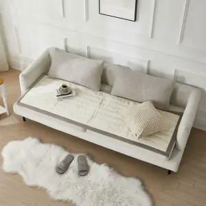 [르헤브] 솔리드 극세사 쇼파패드 2인용