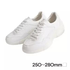 가볍고 발편한 키높이 스니커즈 화이트 남성용 운동화 스니커즈운동화 남성 스니커즈