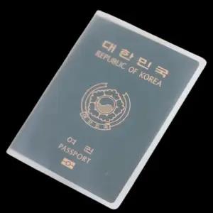 투명 반투명 여권케이스