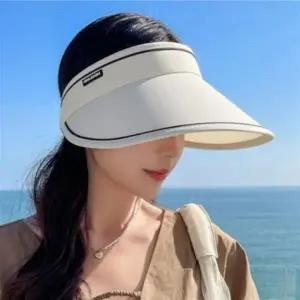 [텐바이텐]베이직 썬캡 돌돌이 선캡 여름 모자 나들이모자 챙모자