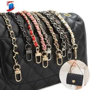 가죽체인 가방끈 꼬임 가방끈 체인줄 스트랩