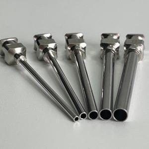 12개/박스, 1.5인치 8-30G 산업용 스테인리스 스틸 바늘 둔한 끝, 금속 글루 디스펜싱