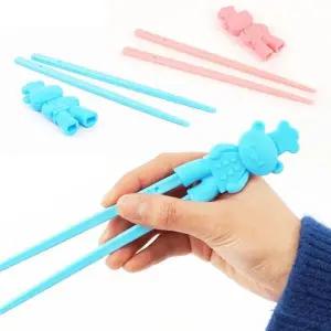 [에스에스_63]국산 실리콘 교정젓가락 유아 연습용젓가락