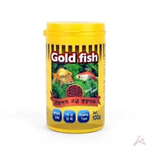 금붕어사료 사료 영양사료 먹이 100g 관상어