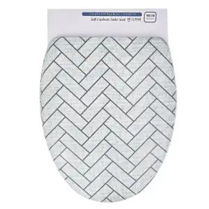 [SBD] 변기커버 O형 헤링본 그레이 소프트 대