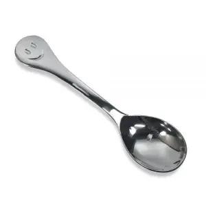 스마일 유아용 스푼1P 스텐 어린이 유아숟가락 유아 용식기 스마일스푼 숟가락 어린이스푼