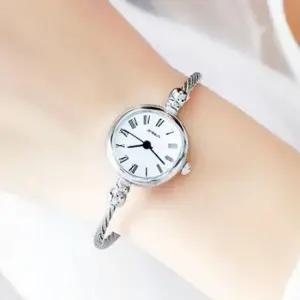 뱅글 로마 팔찌시계 여자 숫자 와이어 실버 손시계 팔찌시계 시계여성시계 패션시계