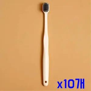 TBZ 미세모 틈새양치 간편 칫솔(화이트) x10개