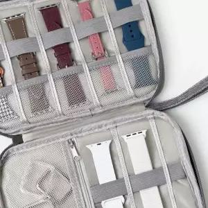 [RIZPICK]엔터콘 애플워치 갤럭시워치 스트랩 파우치 중형