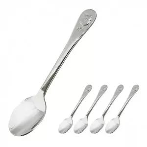 상일곰돌이유아용 숟가락1p x5개아동 스텐 어린이