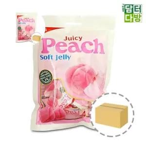 쥬시 피치 젤리 (24개입) 100g 1BOX