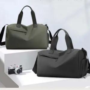 편한 심플 사이드 지퍼 헬스 캠핑 보스턴 스포츠백