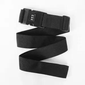 블랙 자물쇠 캐리어벨트 비밀번호여행가방벨트