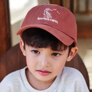 [비치스앤크림_키즈]홉홉홉 볼캡-브릭(Hop Hop Hop Ball-Cap, Brick)