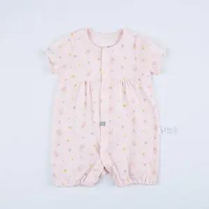 [달퐁]큐비앤맘 레빗가든 반팔 우주복 여름 아기우주복