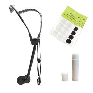 색소폰 어깨걸이 스트랩+마우스피스 패치 8매+콜크구리스-섹소폰 어깨걸이 목걸이 넥스트랩