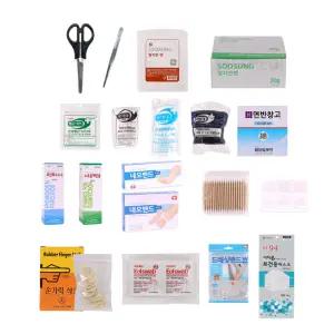구급약품세트 19종 구급약 상비약 세트 응급키트 비상약품