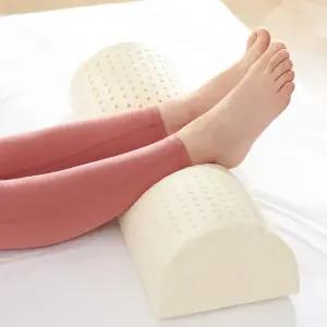 슬립스파 라텍스 다리베개 쿠션 종아리 무릎 발베개 다리올리고자기