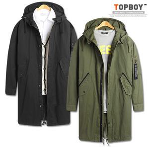 남녀공용 오버핏 데일리 롱야상자켓 (JW474)