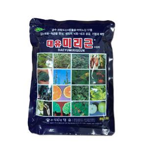 대유 미리근 500g x 30개 (꽃눈분화 착과율증진 기형과예방 식물 영양제 미량요소 비료)