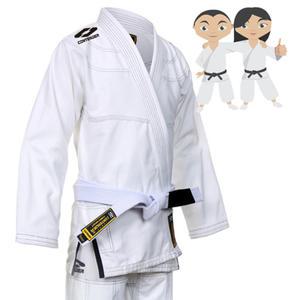 컨텐더 수련용 주니어 주짓수도복CJW-557JWH/벨트포함