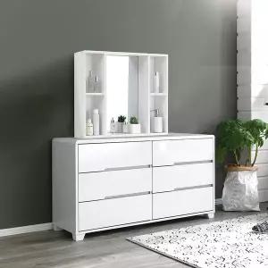 [장인가구] 레브 1200 서랍형 수납화장대