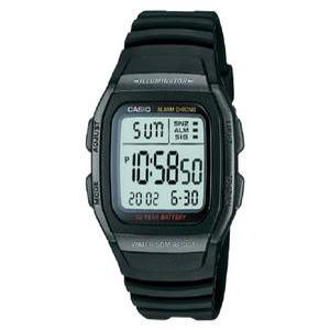 CASIO시계/카시오시계 [W-96H-1B] 전자/손목/패션/군인/방수/커플