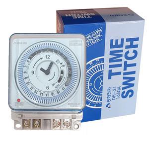 동화 전기 전원 간판타이머 DH21a4P출력형, DH21a5P접접형 타이머스위치