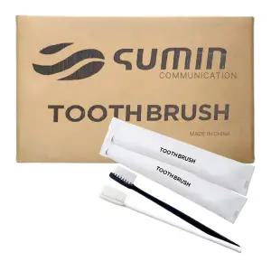 갤럭시 미세모 일회용칫솔 500개 고급 포장 여행용 휴대용 손님접대용 업소용 일회용 칫솔