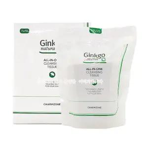 참존 징코 내츄럴 올인원 클린싱 티슈 리필110매