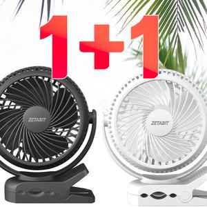 ZETABIT 클립형 충전식 BLDC 모터 서큘레이터 무선 선풍기 유모차 캠핑 차박