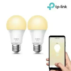 Tapo L510E(2팩) 스마트 조광 전구 LED 조명 IoT 구글홈 절전