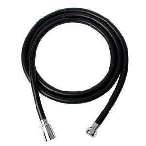 온리즈 국내산 물때 꼬임방지 PVC샤워기호스줄, 2M, 블랙, 1개